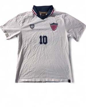Made Mobb Team Usa Jersey Size L White Soccer Football 10